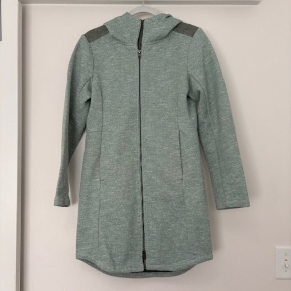 Mia Melon All Weather Hooded Jacket - Green size small